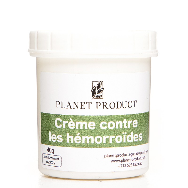 Crème Naturelle à Base De Plantes Pour Hémorroïdes - 20 G - Soulage Les Inconforts Externes - Hommes Et Femmes