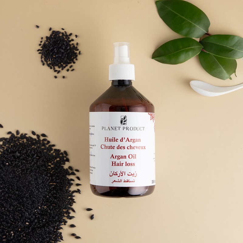 Antihair loss argan oil, Product